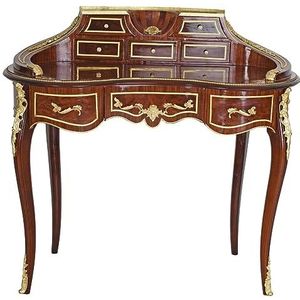 Rokoko Secretary Antiek Damesbureau Ingelegd Barok Bureau 102cm cat10004 Palazzo Exclusief