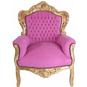 XXL stoel barok goud roze cat588a39 Palazzo Exclusief