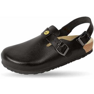 Weeger ESD Klomp Werkschoenen Unisex, Zwart, 36.5 EU