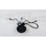 Schwimmende led Solar Glaskugeln 3er-Set Teichdeko Gartendeko Schwimmkugel