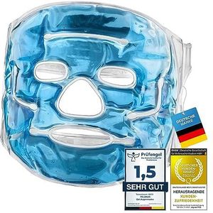 Feluna® gel gezichtsmasker ontspanningsmasker wellness masker voor koude therapie gel masker verkoelend masker voor zonnebrand en allergieën verkoelende bril ontspanningsmasker