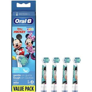 Oral-B Stages Power Mickey Mouse Opzetborstels 4pcs