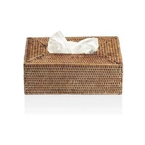 Decor Walther Tissue Box Basket - donker rattan