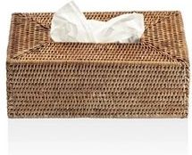 Decor Walther Tissue Box Basket - donker rattan