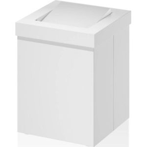 Prullenbak Decor Walther DW 1130 Met Deksel White Matt