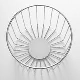 Afvalkorf - DW 220, chroom.