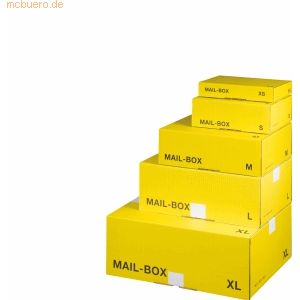 Smartbox Pro - Brievenbus - Geel - M - 331x241x104mm