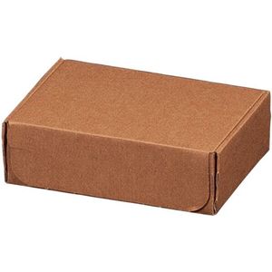 Verzenddoos, bruin, ft 140 x 101 x 43 mm 20 stuks