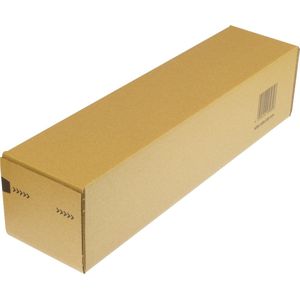 verpacking Vierkante verzendkokers 655 x 105 x 105 mm Bruin [Uitvoering en aantal vrij kiesbaar] 1-golf verzenddoos 20 stuks