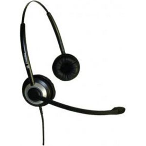 Imtradex - Telefoonhoofdset - Zwart - BasicLine - Bedraad met Quick Disconnect