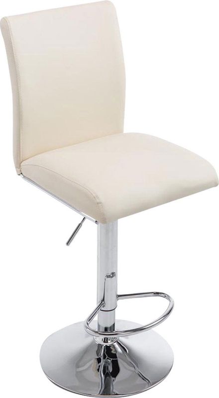 Barhocker Köln Kunstleder creme