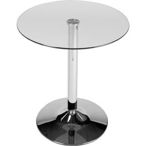 CLP Glazen tafel 70 cm helder/glas - 1025033