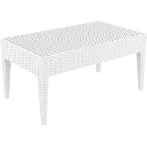 CLP Lounge Tafel Miami 92 x 45 cm wit - 11315702