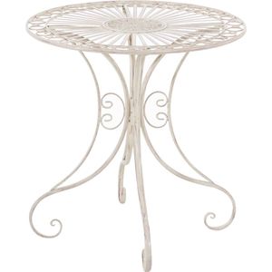 CLP IJzeren tafel Hari antiek/creme - 13437593