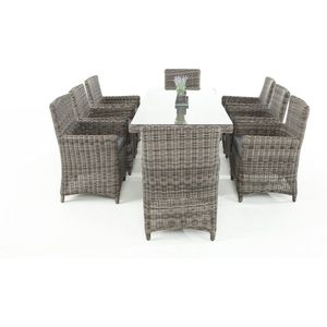 CLP Dining Tuinset FONTANA XL grijs gevlekt - grijs - 11799446