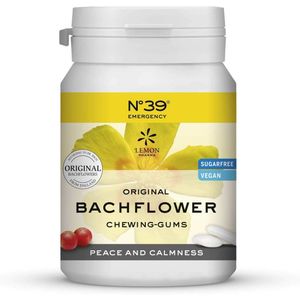 Bach Bloesem Kauwgom Noodgevallen - Geen Aspartaam - 20 Stuks