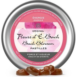 Bach Bloesem Pastilles Energie - Suikervrij - Met Rode Bes - 6 Stuks
