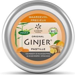 Ginjer Original Pastilles Bio 40gr - Lemon Pharma