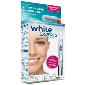 Tandbleekkit - Wit - Gel met 14 Vingerborstels