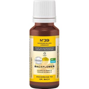 Bloesemtherapie - Noodgevallen Mengsel N°39 - Bio Gecertificeerd