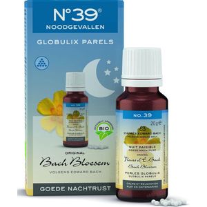 Bachbloesem Bio Nr 39 Noodgevallen Nacht Parels 20 gr  -  Eureka Pharma