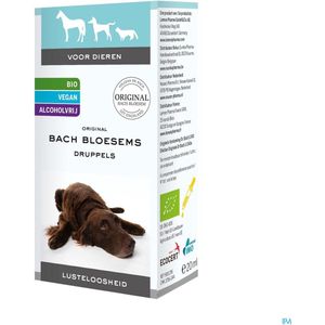 Bachbloesem Dieren Lusteloosheid Druppels 20ml