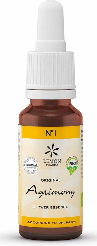 Bach - Agrimony - Bloesem - 20ml - Bio Brandewijn