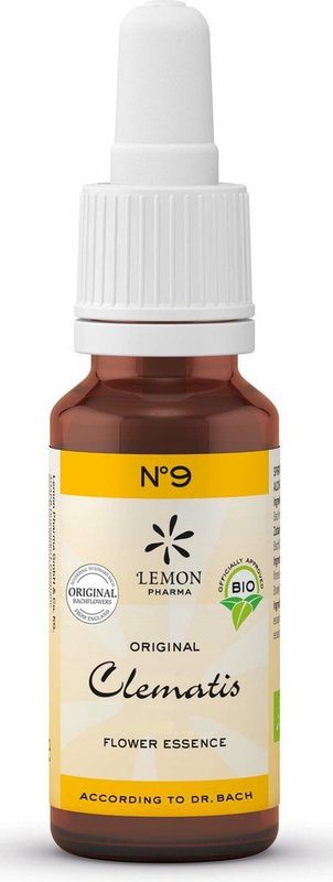 Bachbloesem - N°09 Clematis - 20ml - Bio