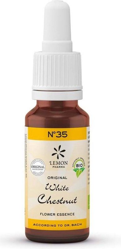 Bach - N°36 Wild Chestnut - Bloesem - 20ml - Bio Brandewijn