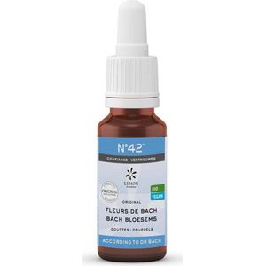 Bach - Bloesemremedie Vertrouwen nr 42 - Bio - Kruidenpreparaat