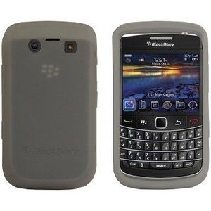 Logotrans Standaard Series siliconen hoes voor Blackberry 9700 Bold 2 grijs