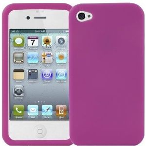 Logotrans Standard Series Silicone Case voor Apple iPhone 4 roze