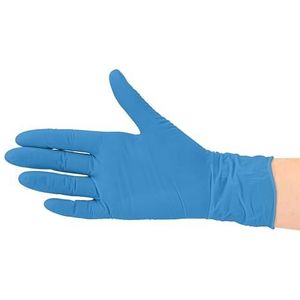 Nitrilhandschoenen 1000 stuks 10 doos (M, blauw) Wegwerphandschoenen, wegwerphandschoenen, onderzoekshandschoenen, nitrilhandschoenen, poedervrij, zonder latex, niet-steriel, latexvrij, black, disposi