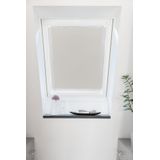 Dachfenster Sonnenschutz Haftfix, ohne Bohren, Beige, 59 cm x 118,9 cm (B x L)