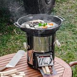 Feuerpfanne fp35h mit Henkel Gusseisen Pfanne 3,5 Liter 35 cm - Petromax