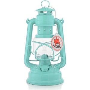 Feuerhand Stormlantaarn Baby special 276 - Lichtgroen - 13.5x15x26.5cm - Modern