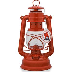 Feuerhand Stormlantaarn Baby special 276 - Donkerrood - 13.5x15x26.5cm - Modern