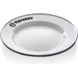 Petromax emaille bord wit 26 cm 2 stuks