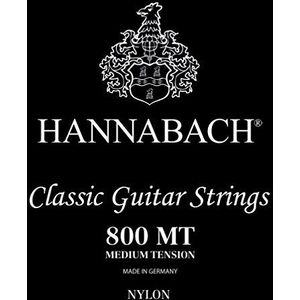Hannabach Klassieke Gitaarsnaren Series 800 Super Low Tension verzilverd E1, 8001SLT, Snaren voor gitaar (verzilverd koperdraad, lage spanning, voor instapklassieke gitaren)