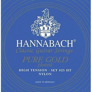 Hannabach Klassieke gitaarsnaren 825 High Tension Speciaal verguld - Set 3-delig bas