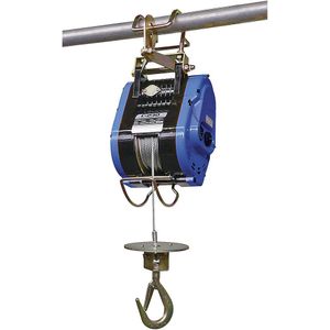 Elektrische bouwlier, hijsvermogen 160 kg, kabellengte 30 m