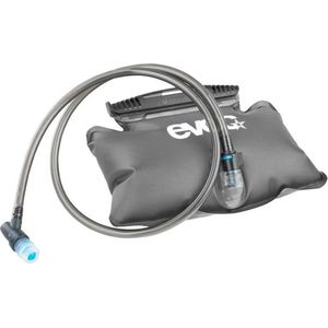 EVOC HIP Hydration BLADDER 1,5 liter heuptas (waterdicht, gemakkelijk te vullen, flexibele slang, bijtventiel, eenvoudige reiniging, vrij van schadelijke stoffen), carbon grijs