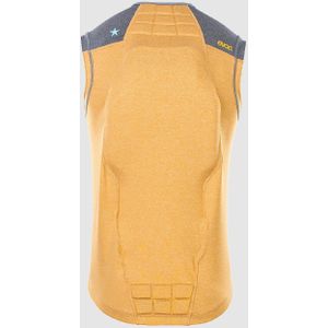 EVOC Heren Protect Protector Vest, Leem Geel/Carbon Grey, S