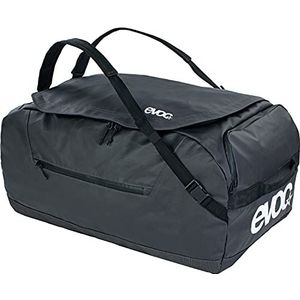 EVOC Duffle Bag 100 reistas en uitrusting, waterdicht (afneembare riem, aparte buitenzak, universeel inzetbaar, geïntegreerde tas, PVC-vrij, waterdicht), grijs/zwart