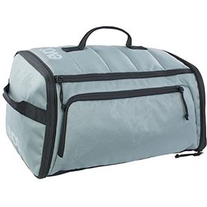 EVOC GEAR BAG 15, handige reistas (praktische voetbaltas, lichtgewicht schoudertas, robuuste en waterdichte tas, afmetingen: 20 x 30 x 35 cm, inhoud: 15 l), Staal