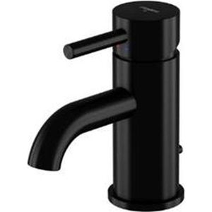 Steinberg Armaturen - Steinberg 100 - Waschtischarmatur mit Ablaufgarnitur, schwarz matt 100 1000 s