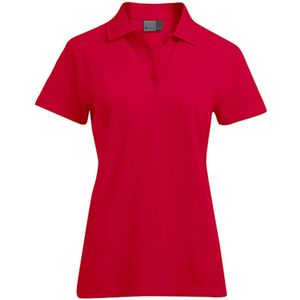 Damespolo 'Superior' met korte mouwen Fire Red - XS