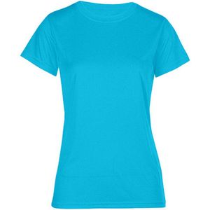 Damessportshirt 'Performance T' met korte mouwen Atomic Blue - XS