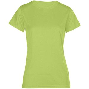 Damessportshirt 'Performance T' met korte mouwen Green Gecko - M