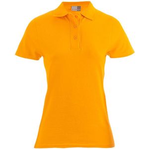 Damespolo 'Superior' met korte mouwen Orange - M